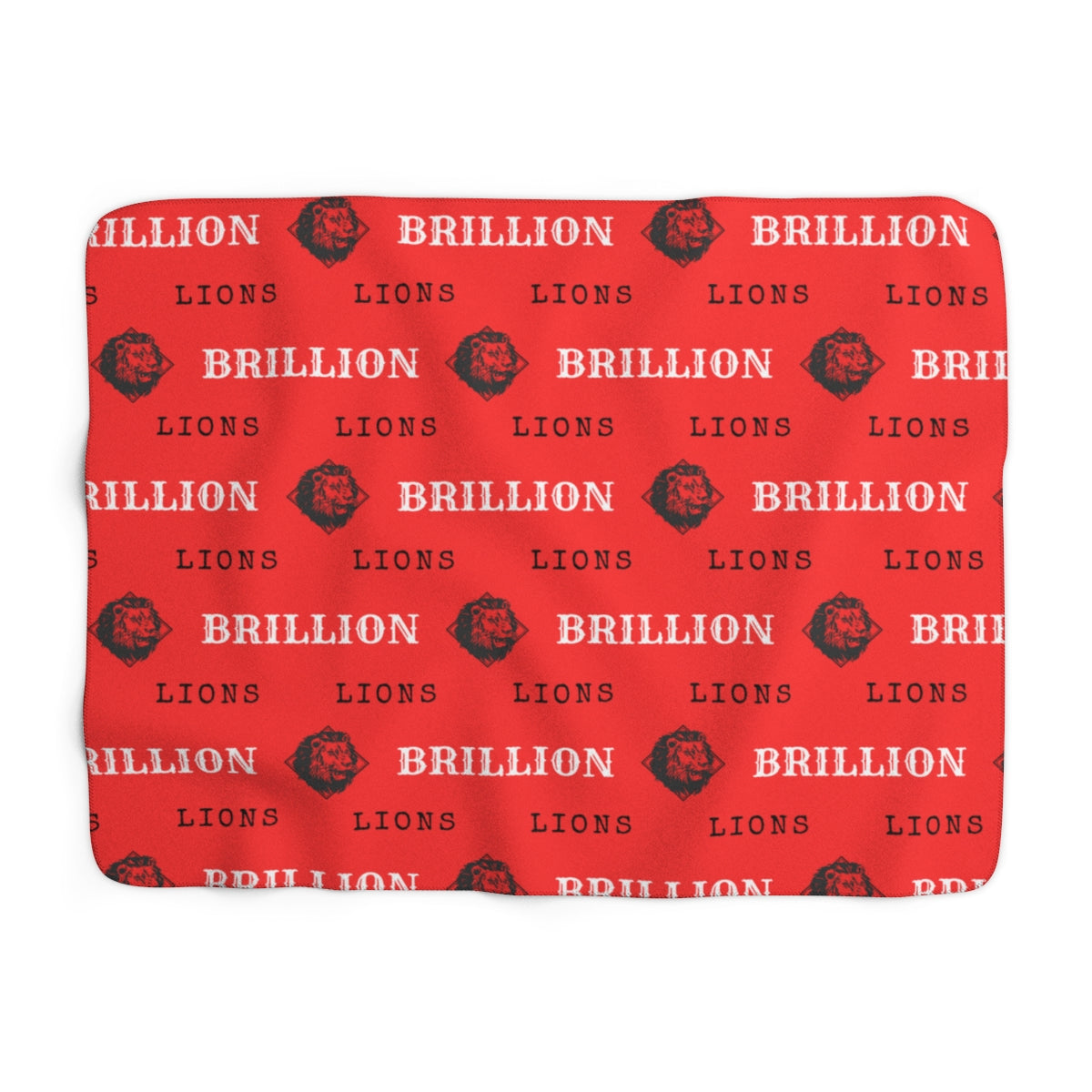 Brillion Lions Sherpa Blanket