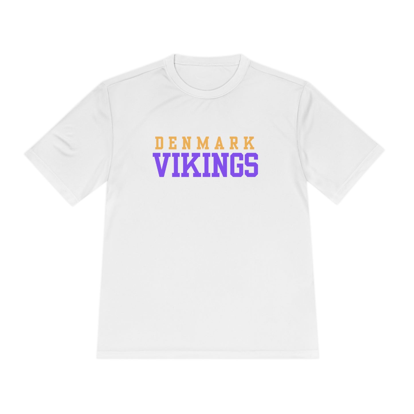 Denmark Zone Performance Adult Unisex Short Sleeve Tee