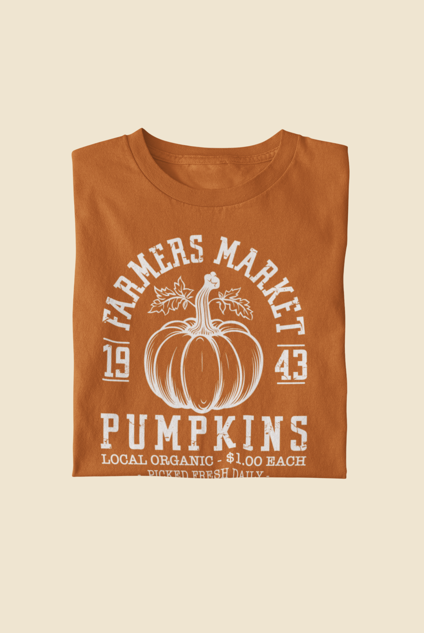Farmers Market Pumpkins Short Sleeve Tee