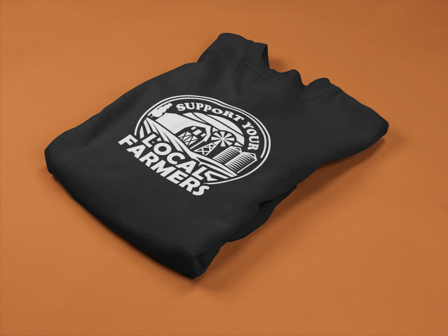 Support Your Local Farmer Crewneck