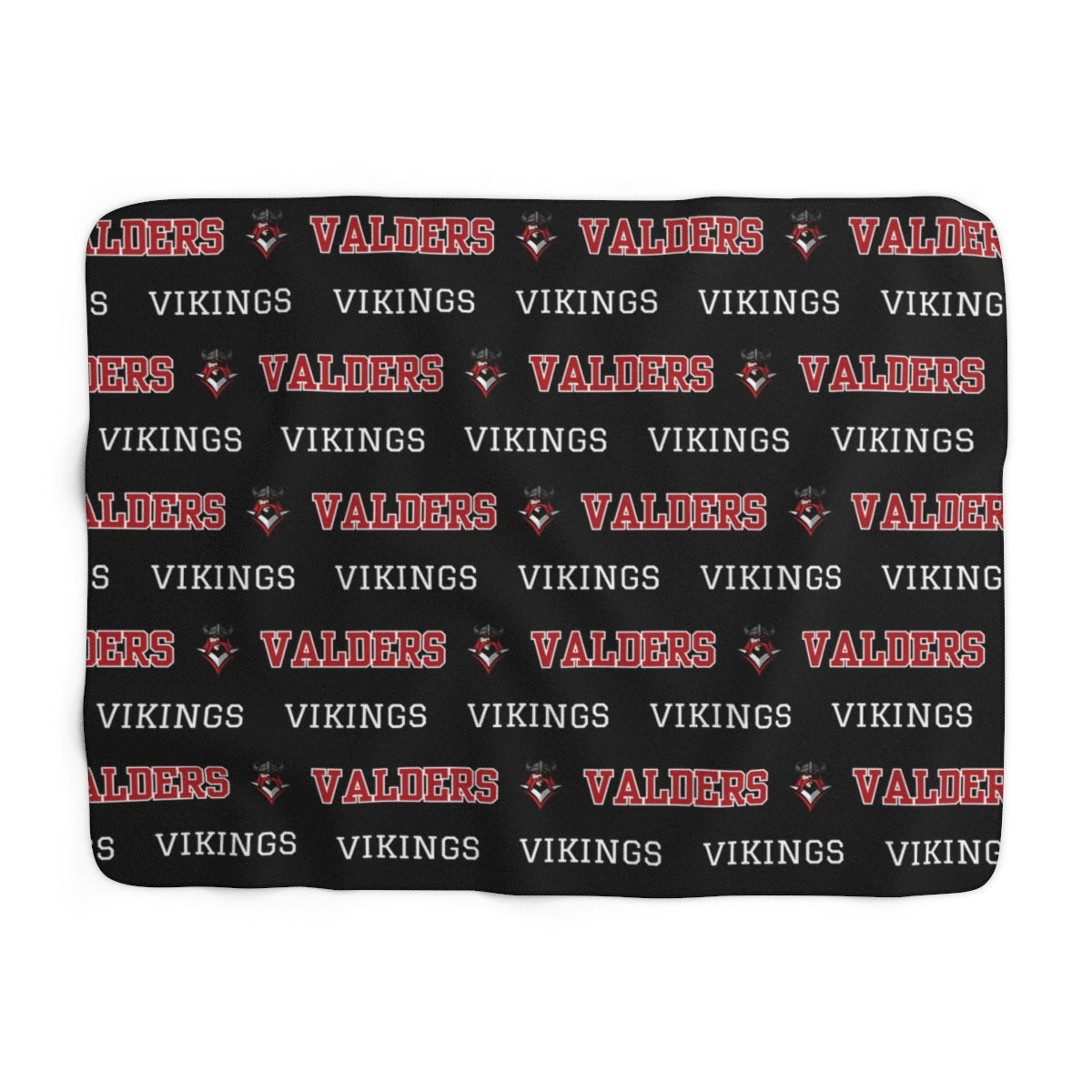 Valders Vikings Sherpa Blanket