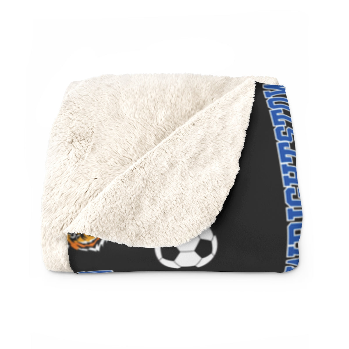 Wrightstown Soccer Sherpa Blanket
