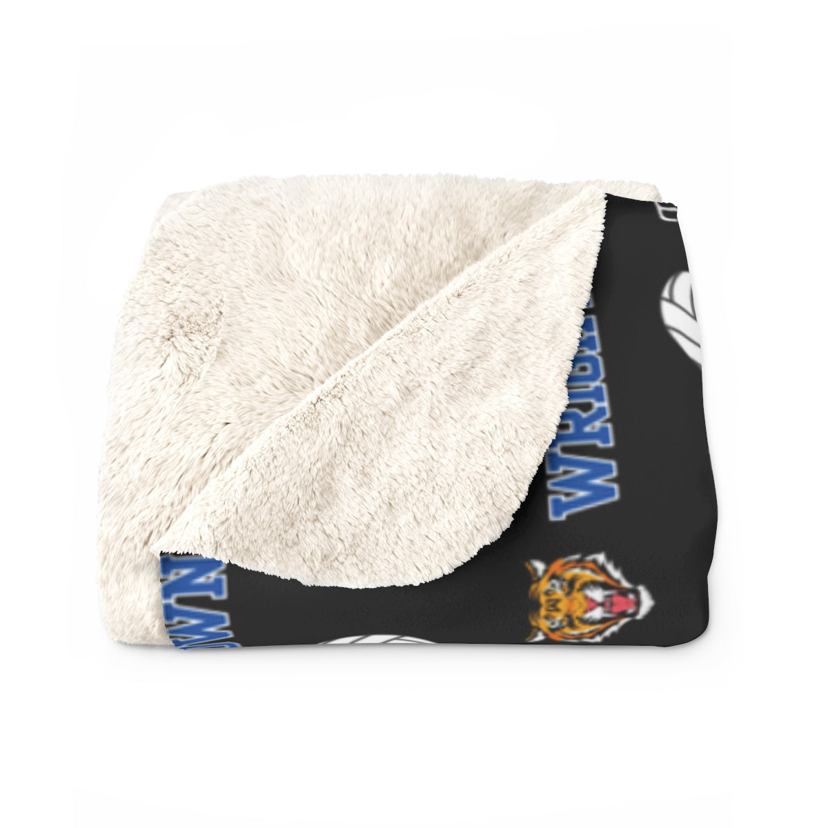 Wrightstown Volleyball Sherpa Blanket