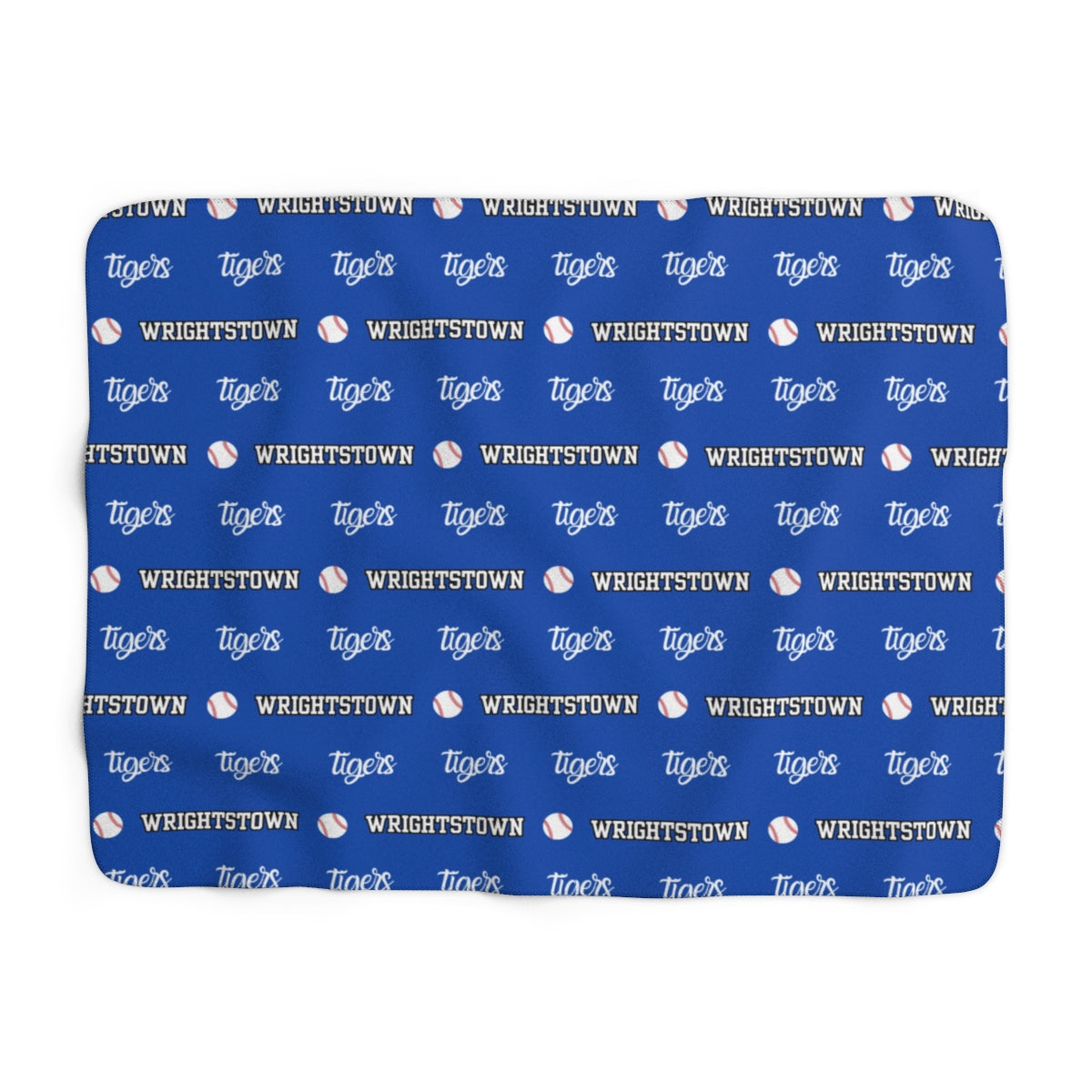 Wrightstown Baseball Sherpa Blanket