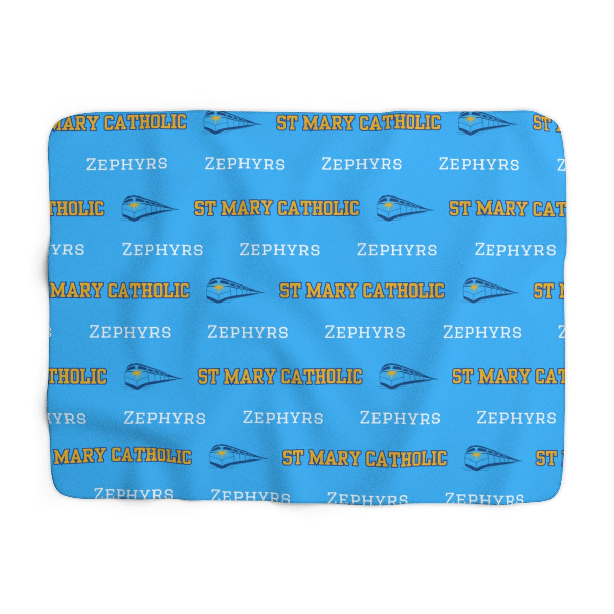 St Marys Catholic Sherpa Blanket