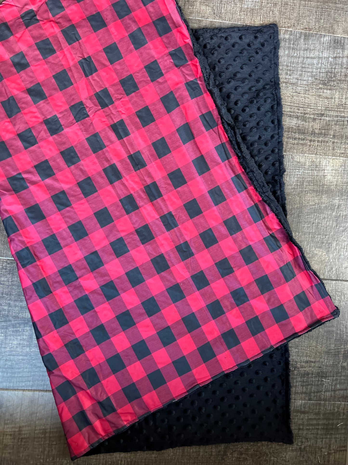 Buffalo Plaid Minky