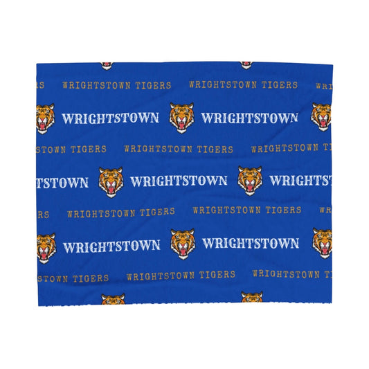 Wrightstown Tigers Velveteen Blanket