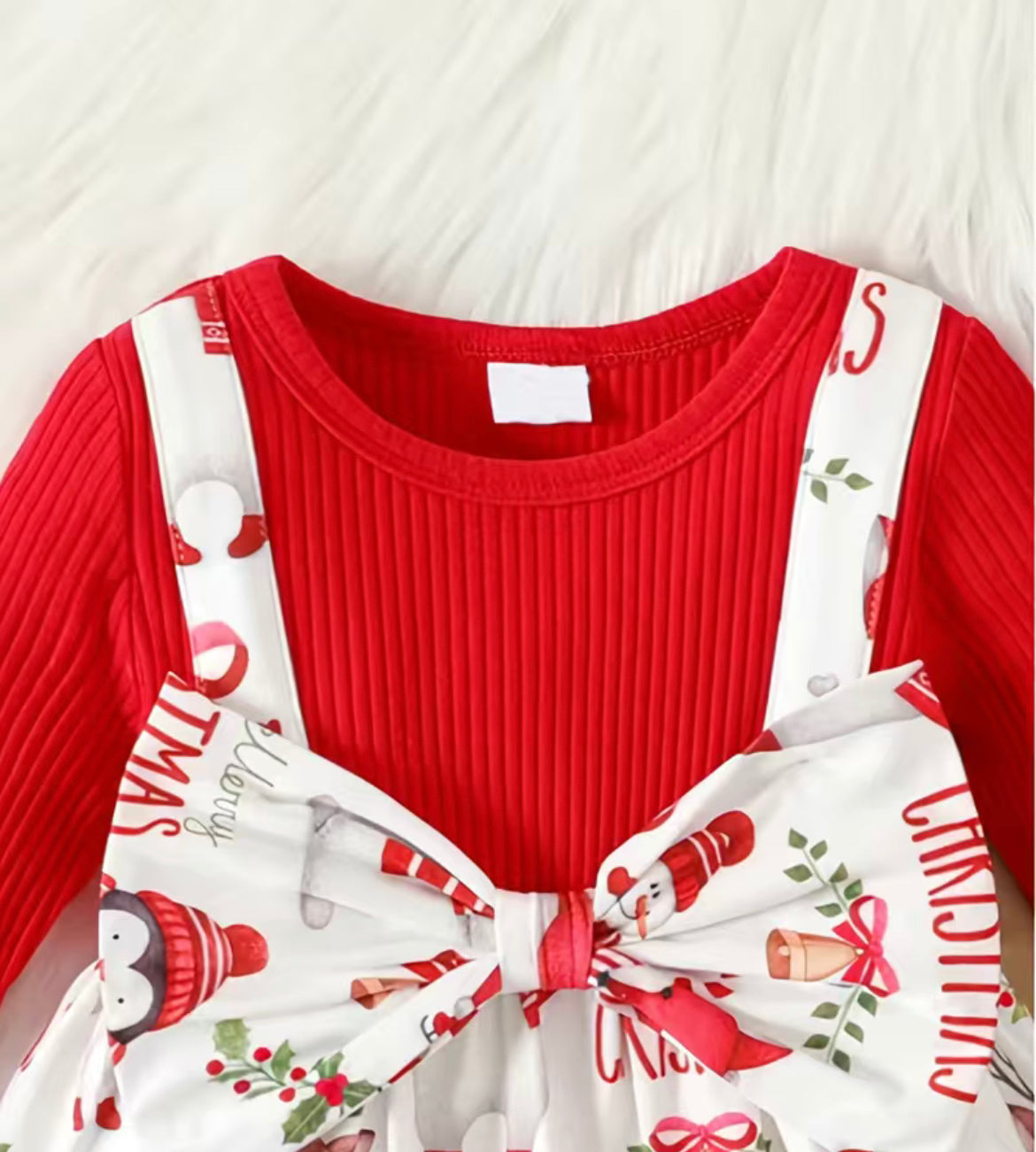 Big Red Christmas Spirit Dress