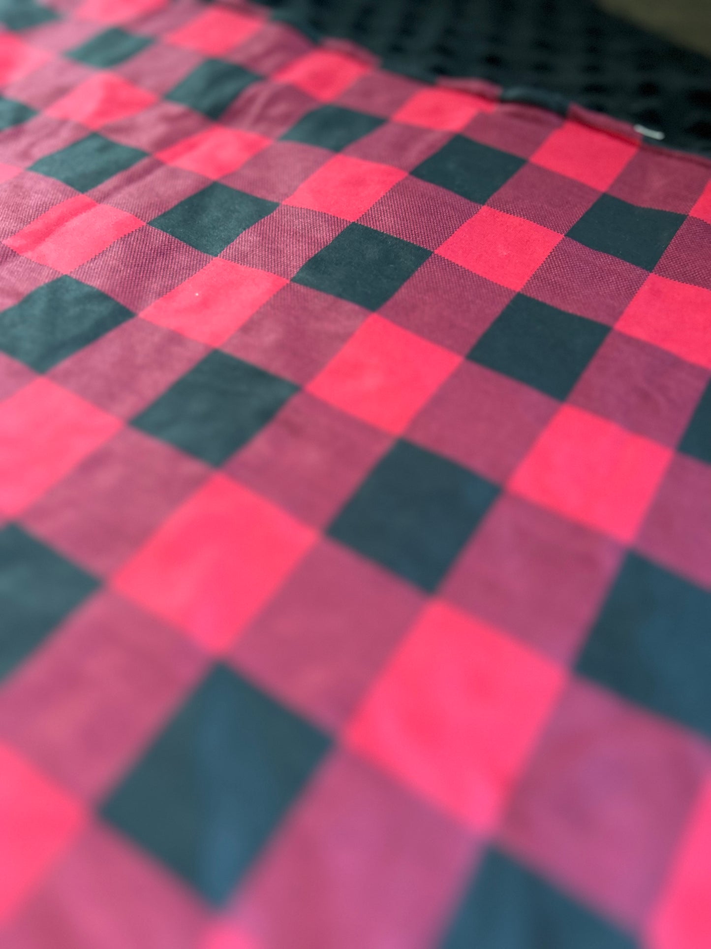 Buffalo Plaid Minky