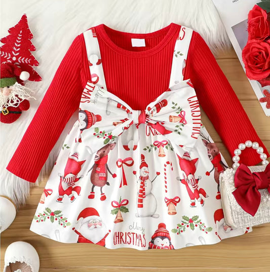 Big Red Christmas Spirit Dress