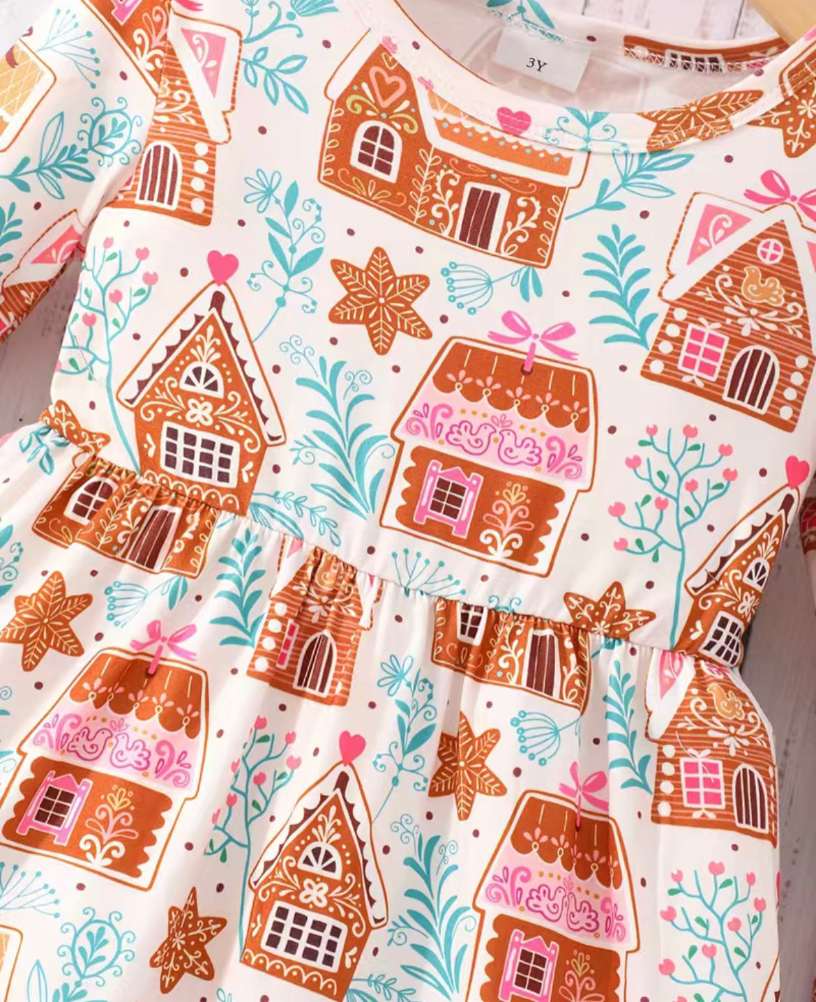 Lets Build A Gingerbread House Dress