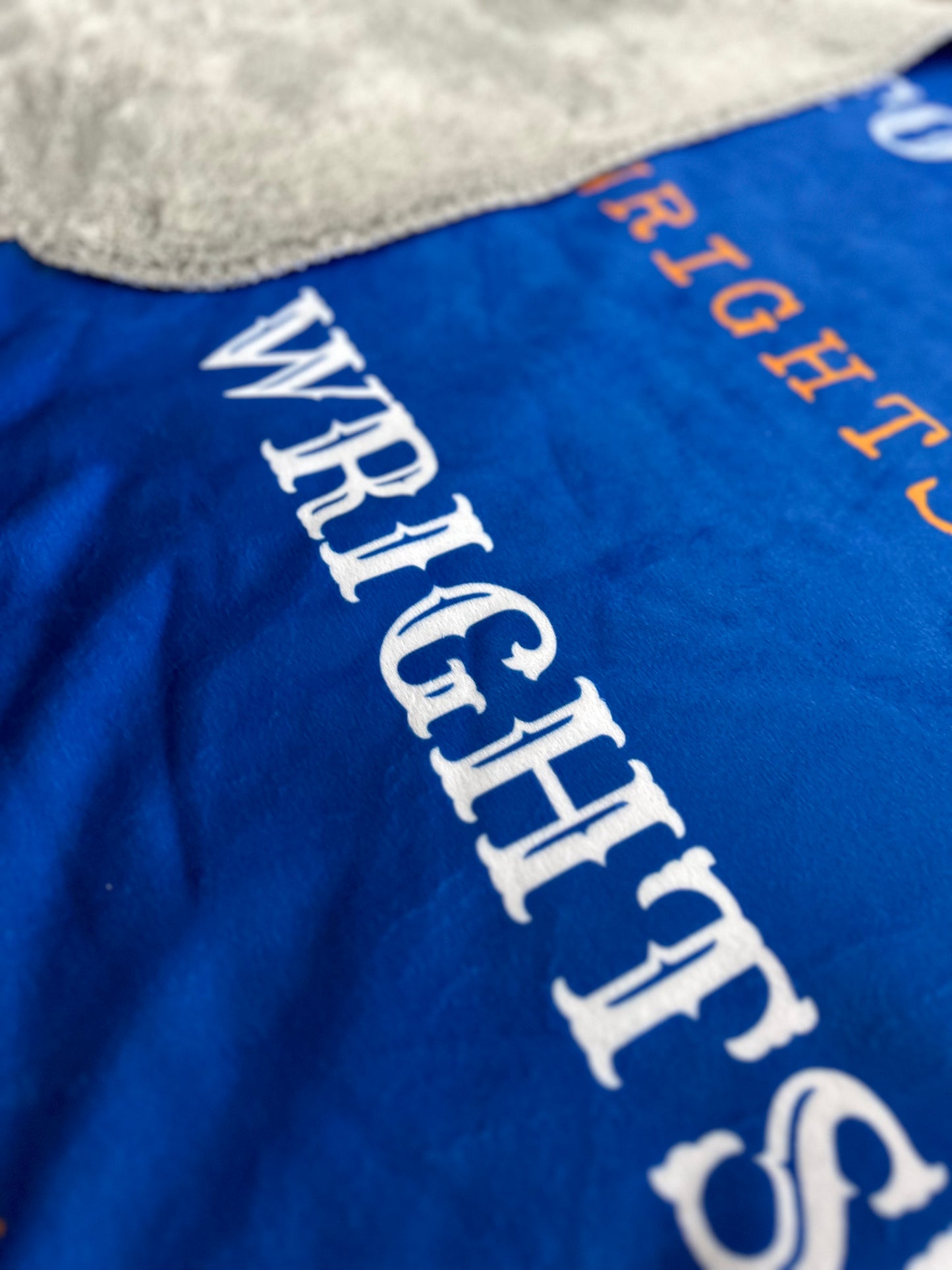 Wrightstown Tigers Sherpa Blanket