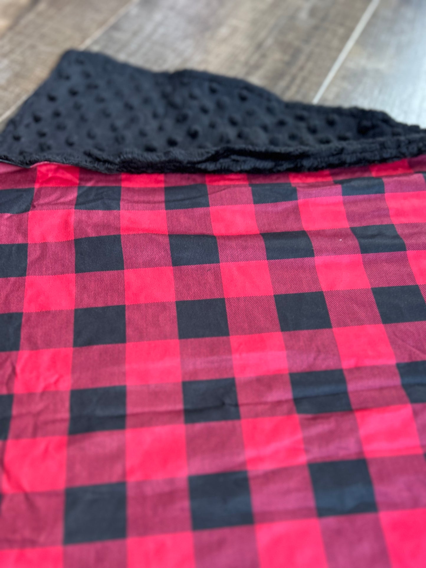 Buffalo Plaid Minky