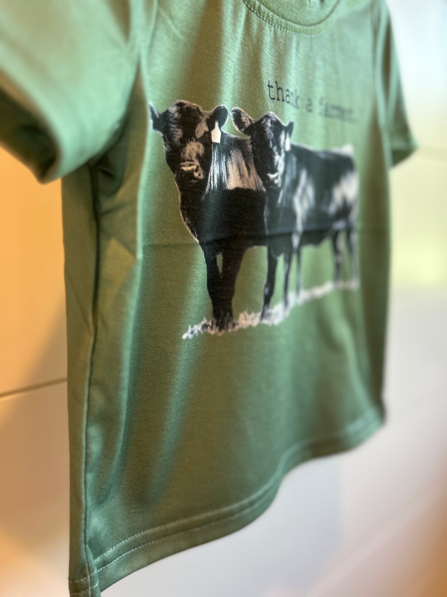 Thank A Farmer Green Herd Tee