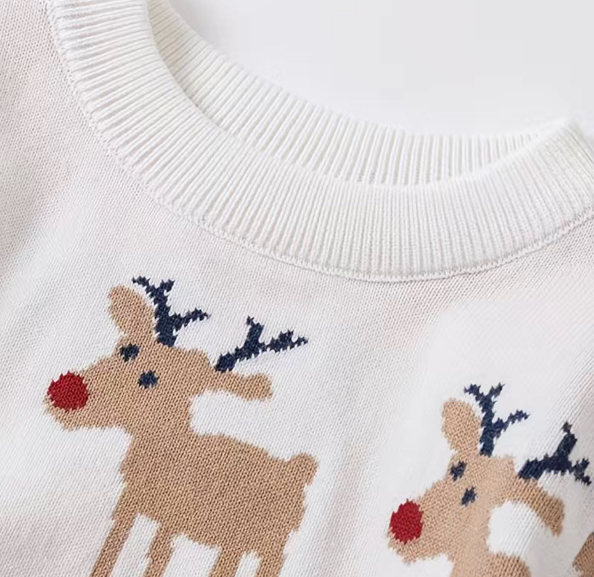 Festive Reindeer Sweater