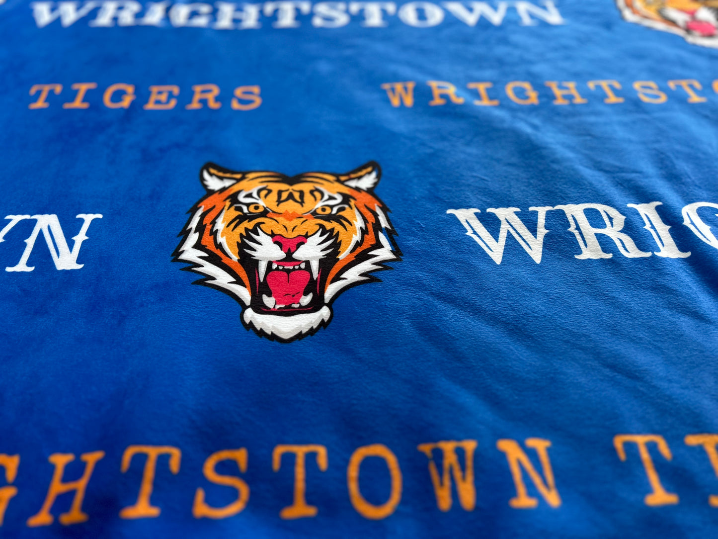 Wrightstown Tigers Sherpa Blanket