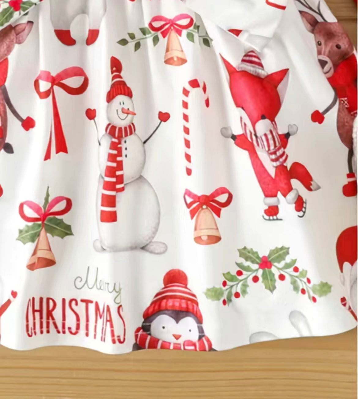 Big Red Christmas Spirit Dress