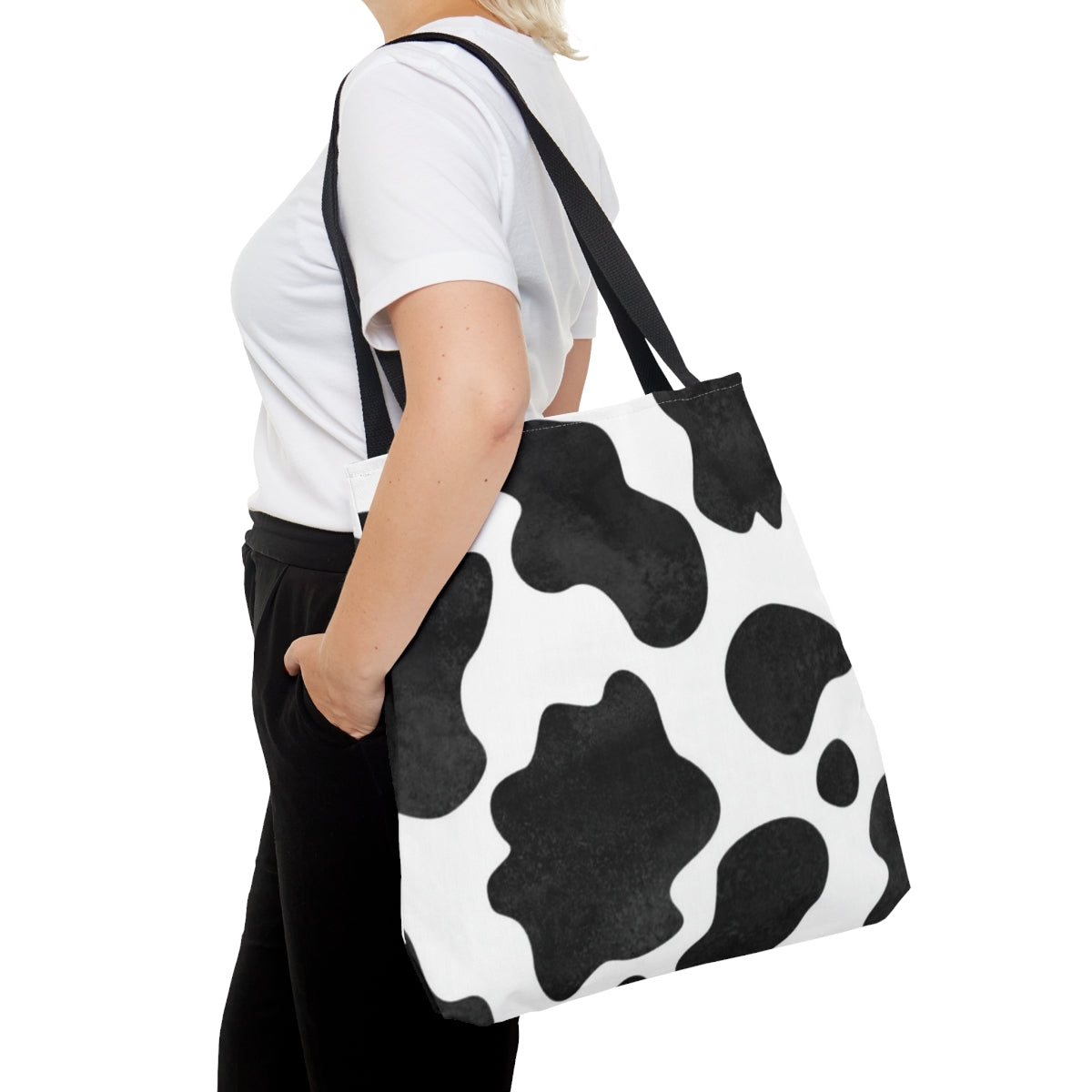 Cow Print Tote - Multiple Sizes