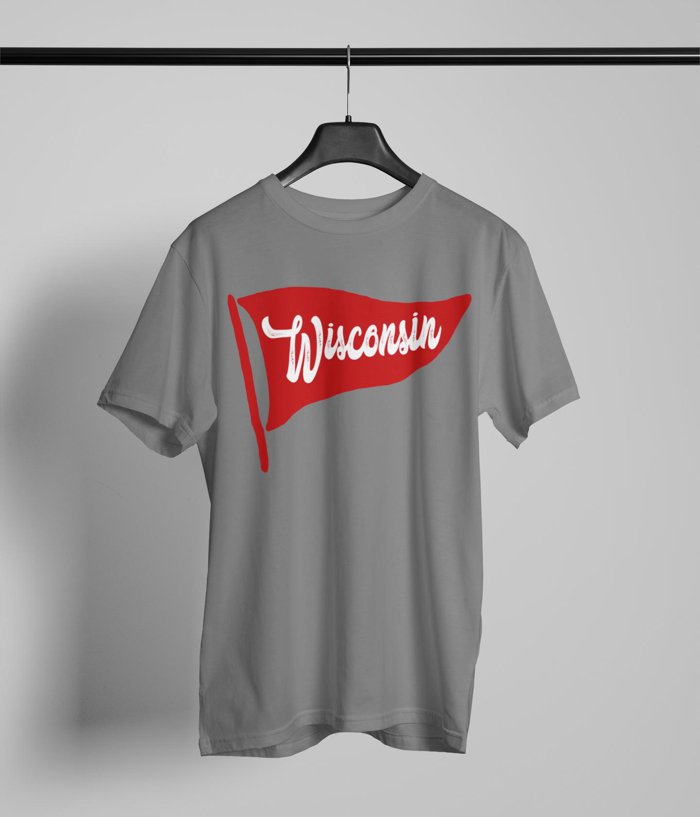 Wave That Flag Wisconsin Short Sleeve Tee