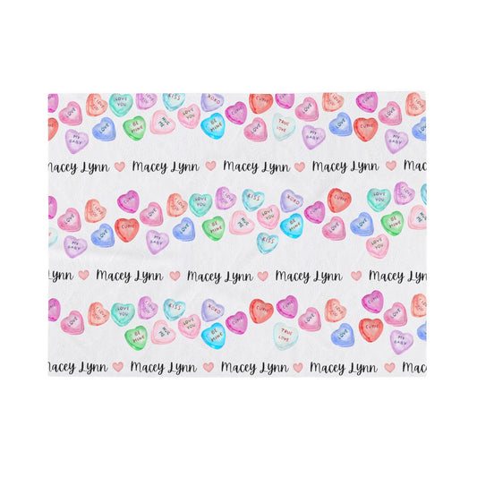 Sweet As Candy - Personalized Blanket