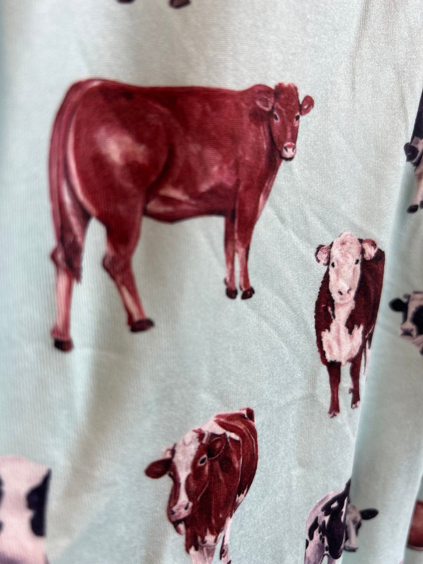 Til the Cows Come Home Bamboo Zip Sleeper