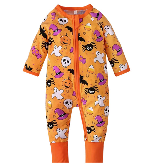 BOO Baby Halloween Pajamas