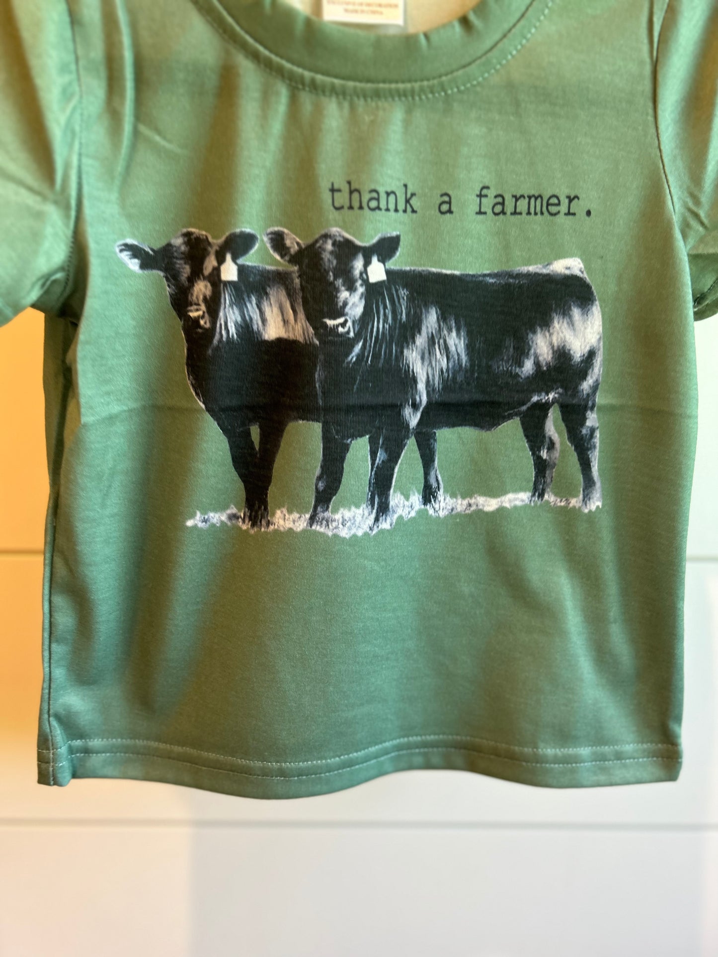 Thank A Farmer Green Herd Tee