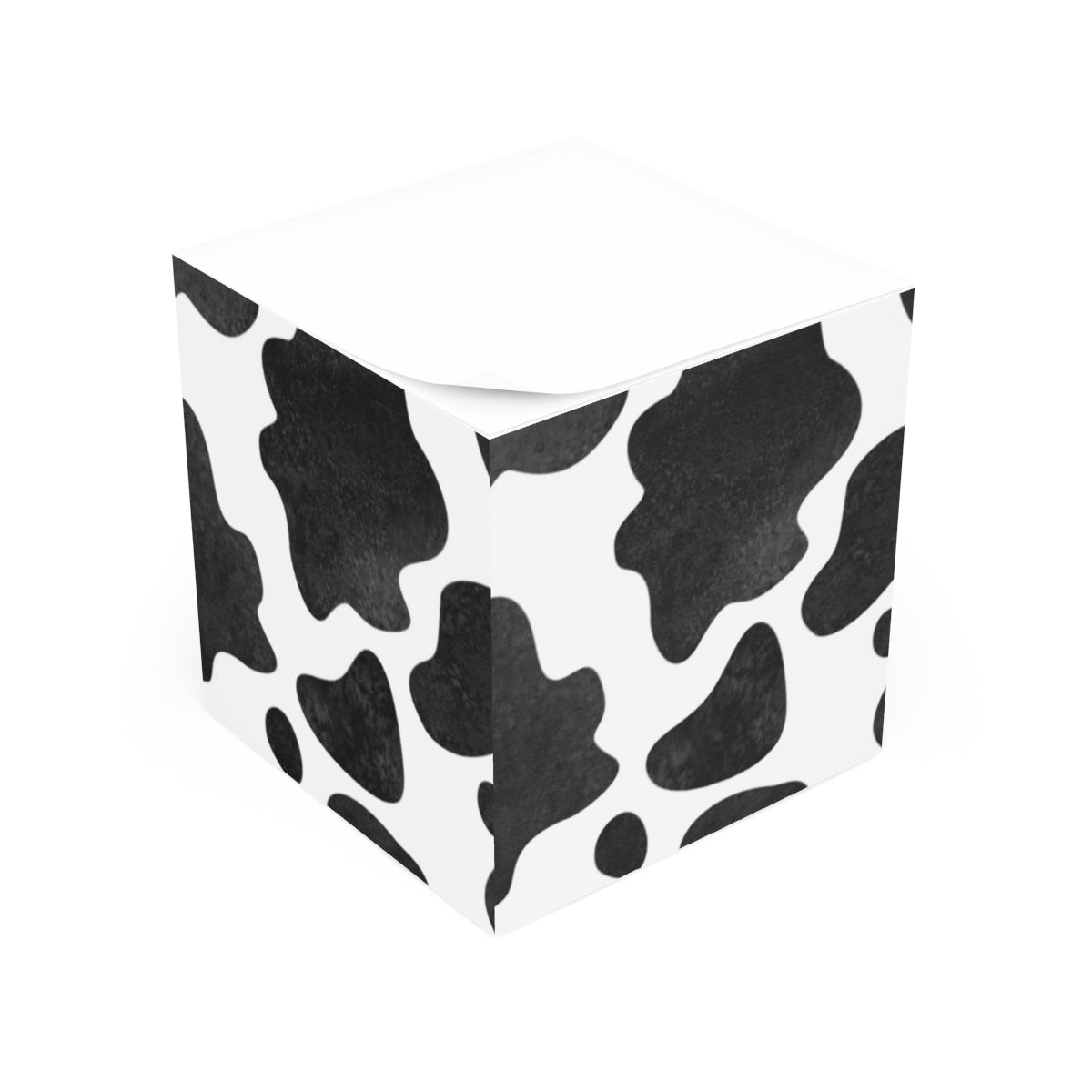 Cow Print Note Cube