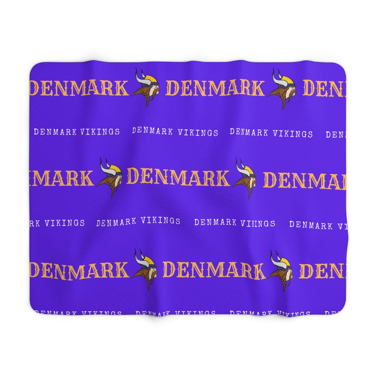 Denmark Vikings Sherpa Blanket