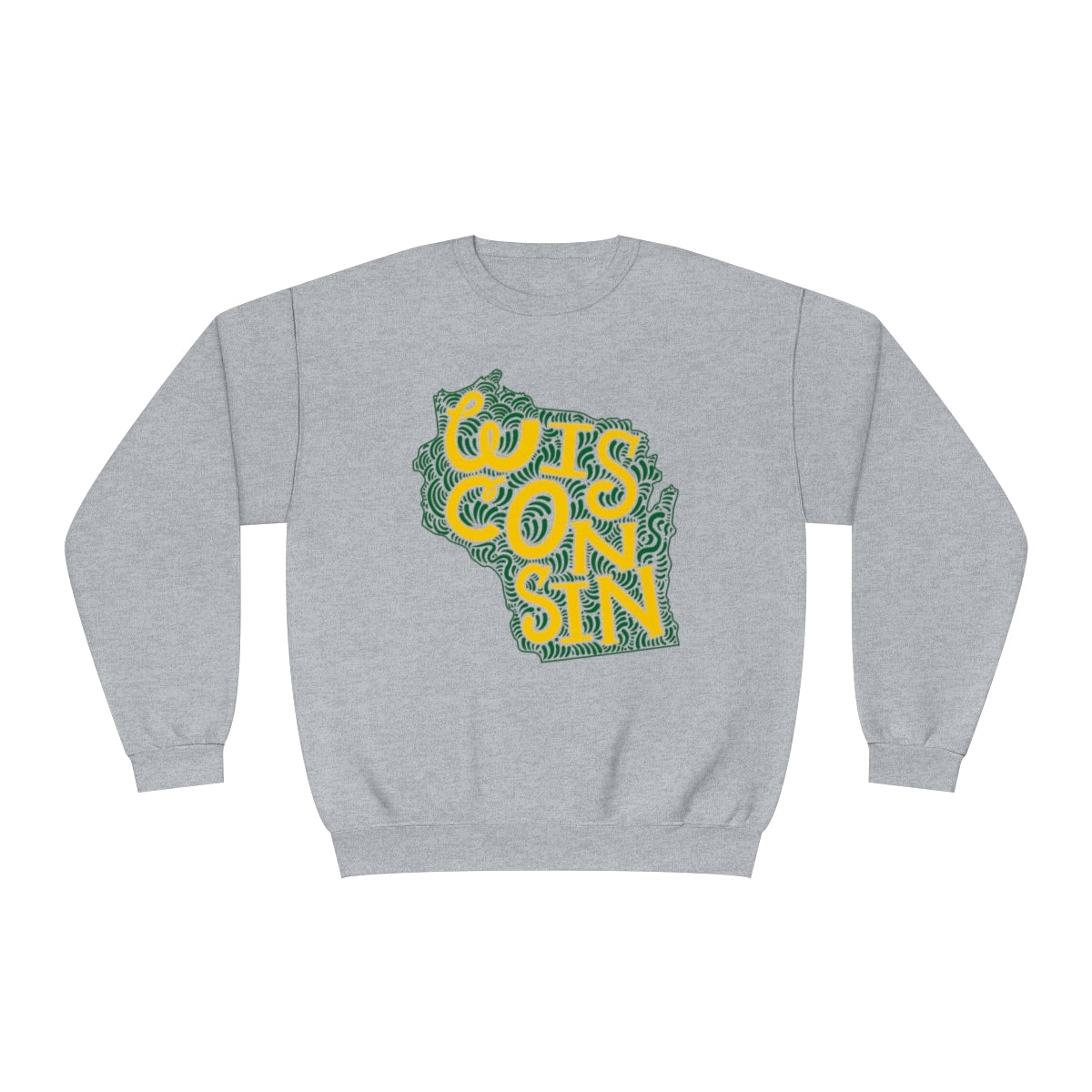 Green & Gold State Crewneck