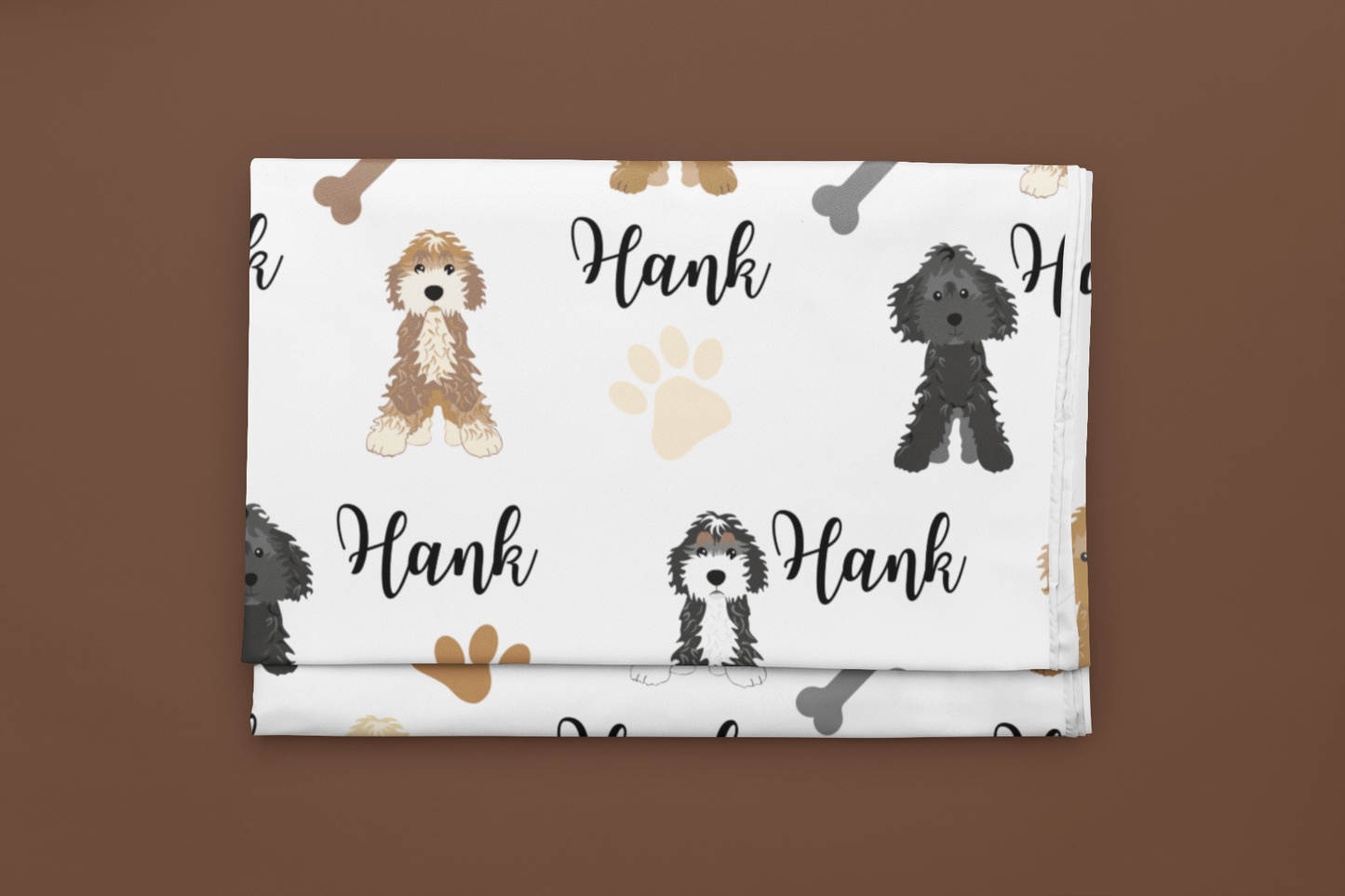 A Dog’s Best Friend Personalized Plush Blanket