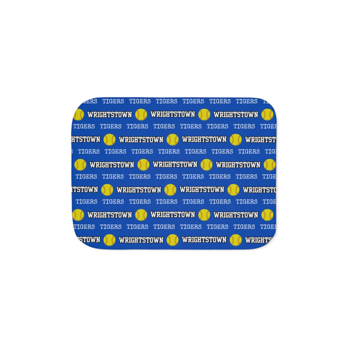 Wrightstown Softball Strike 3 Sherpa Blanket