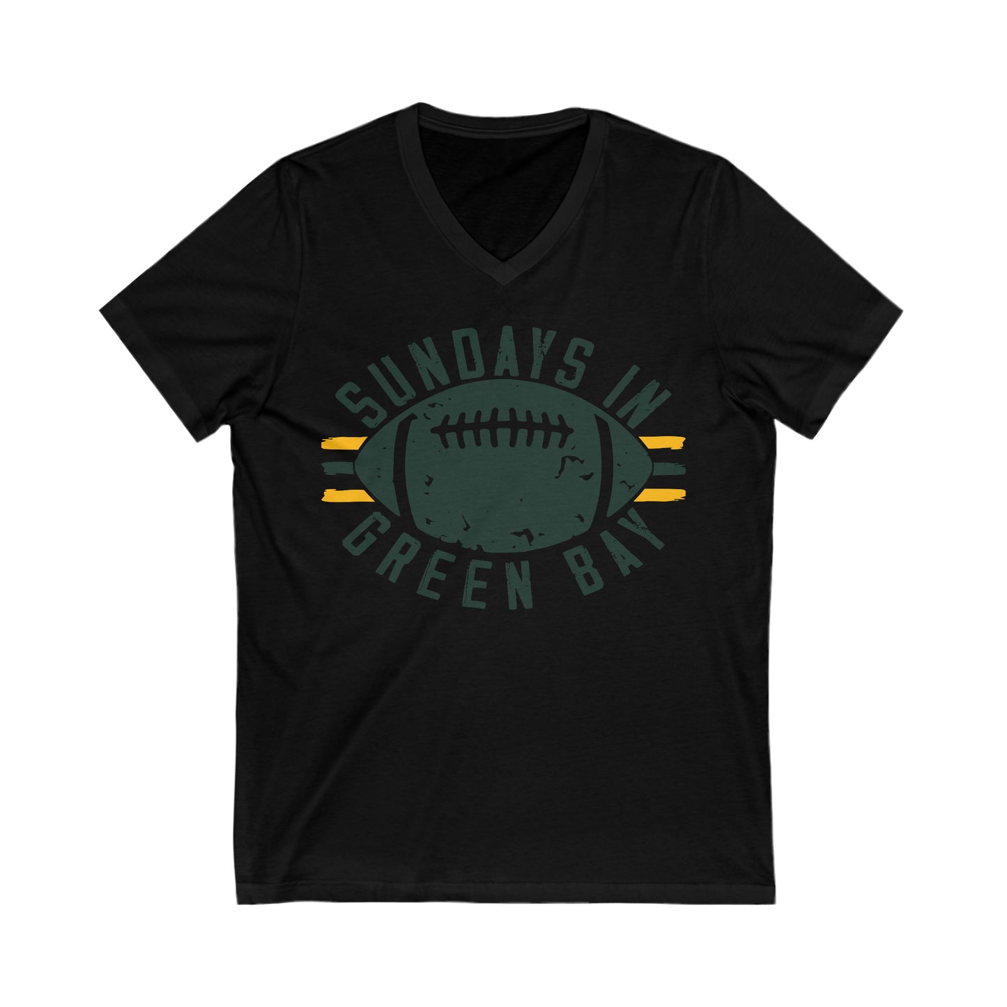 Sundays in Green Bay V-Neck Unisex