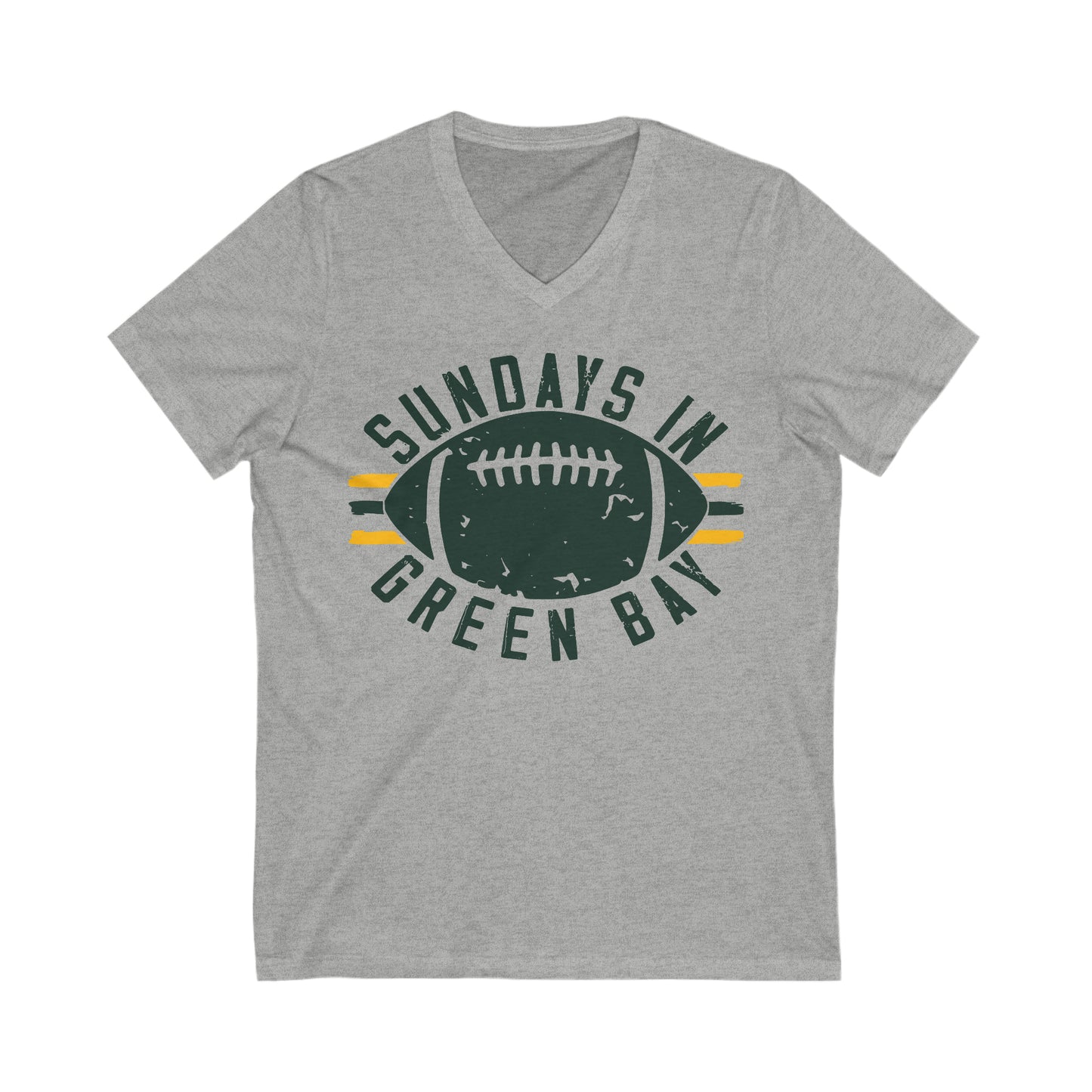 Sundays in Green Bay V-Neck Unisex