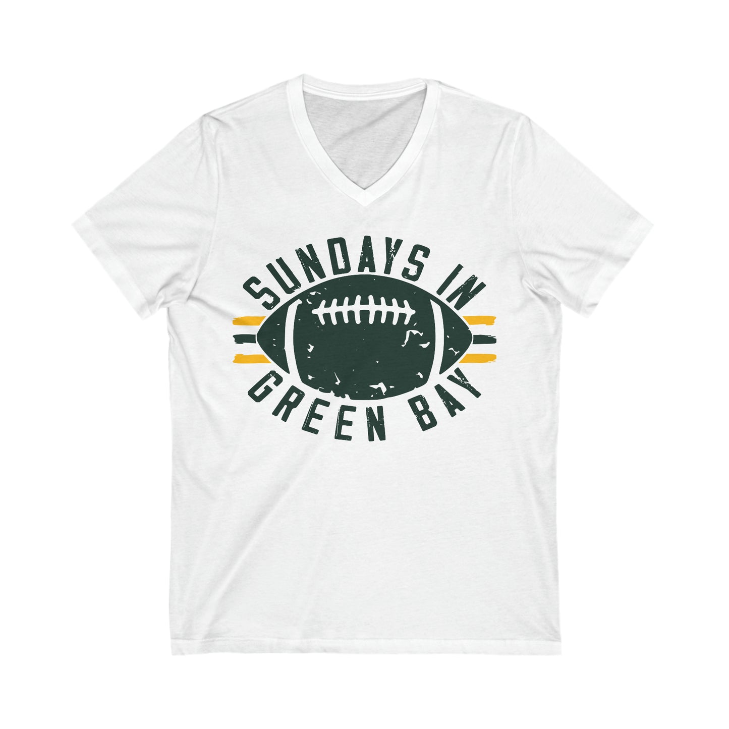 Sundays in Green Bay V-Neck Unisex