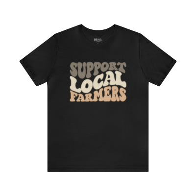 Support Local Farmers Retro