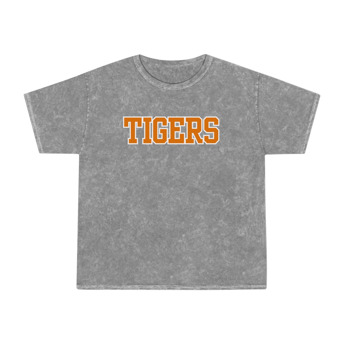 Wrightstown Tigers Mineral Wash Bold Unisex Tee