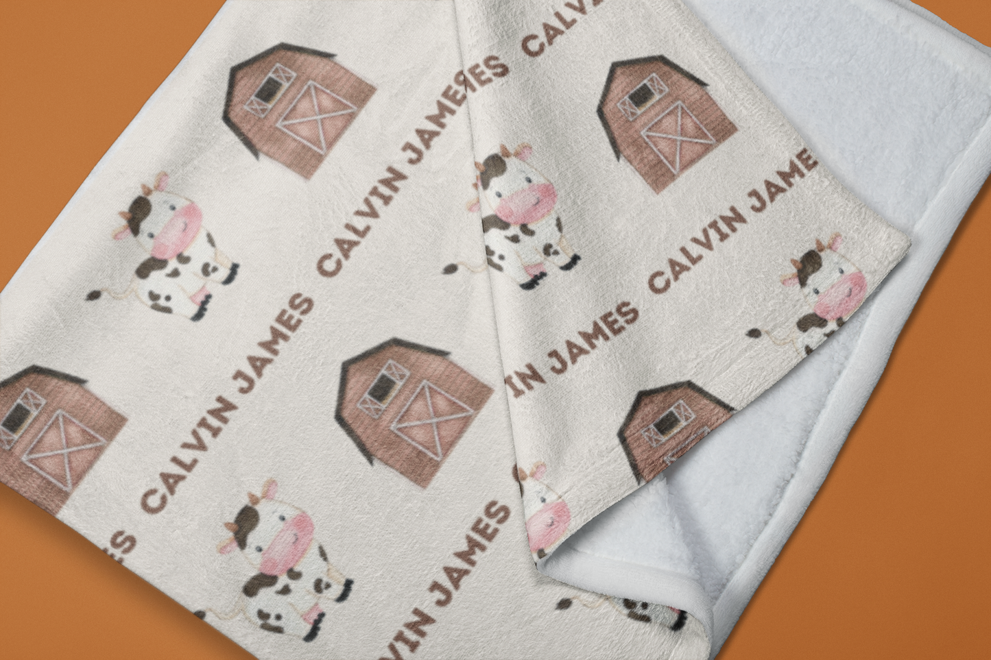 Til The Cows Come Home Personalized Plush Blanket