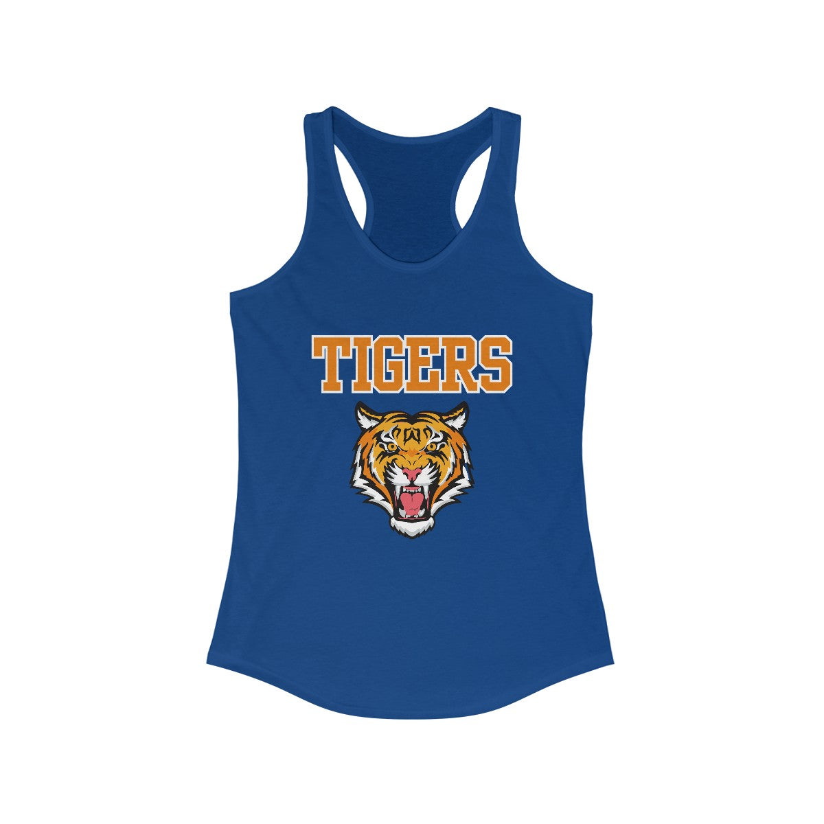 Womens Tiger Raceback Tank