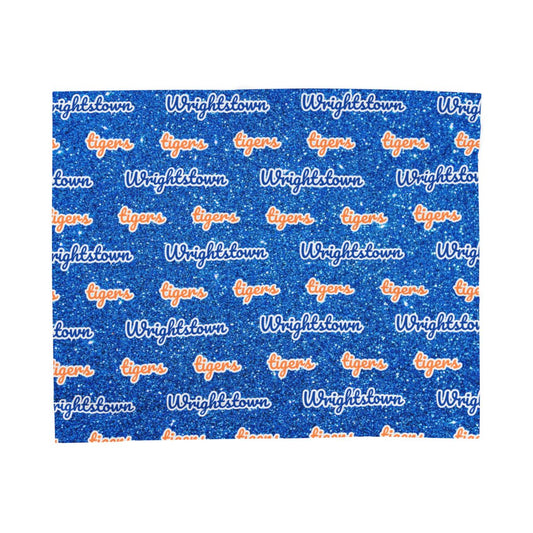 Wrightstown Glitter Velveteen Blanket