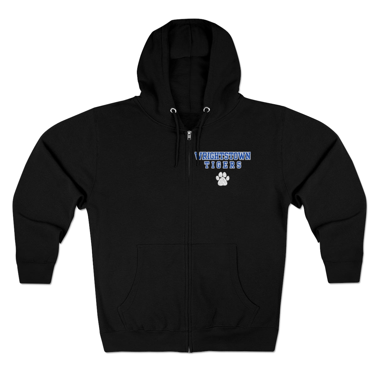 Wrightstown Tiger Full Zip Personalized Hoodie