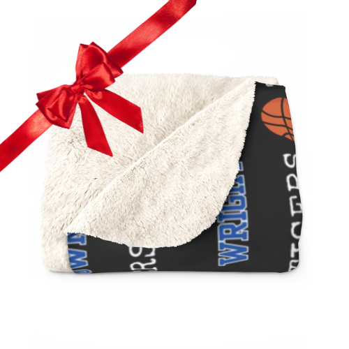 Wrightstown Basketball Sherpa Blanket