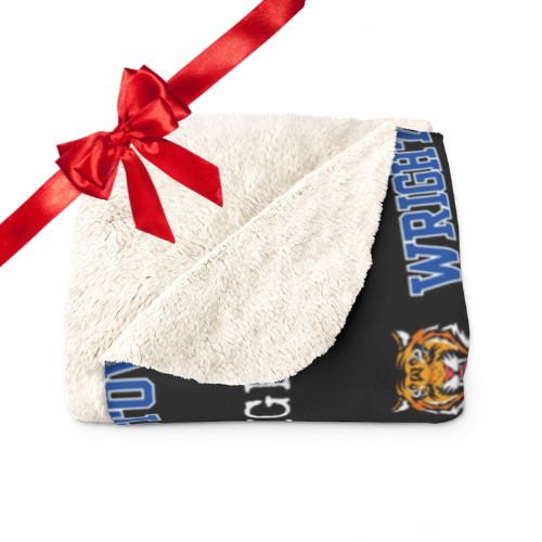Wrightstown Football Sherpa Blanket