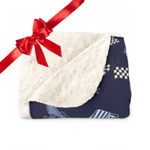 WKSRA Snowmobile Club Sherpa Blanket