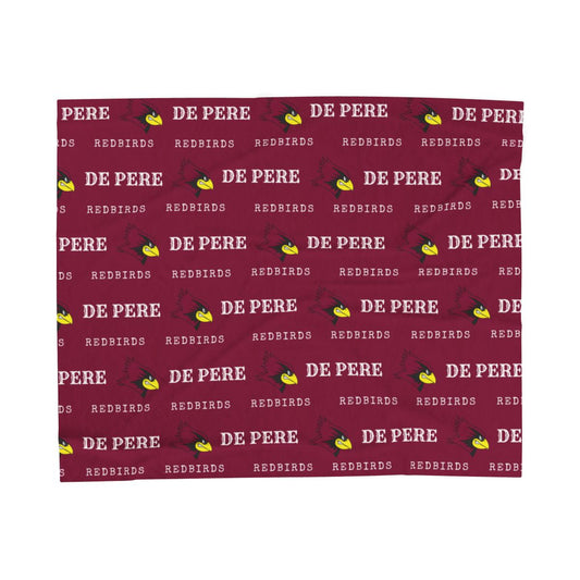 East De Pere Velveteen Blanket