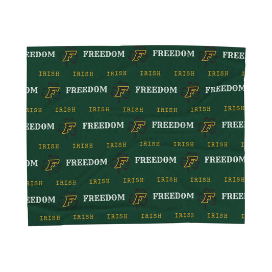 Freedom Irish Velveteen Blanket