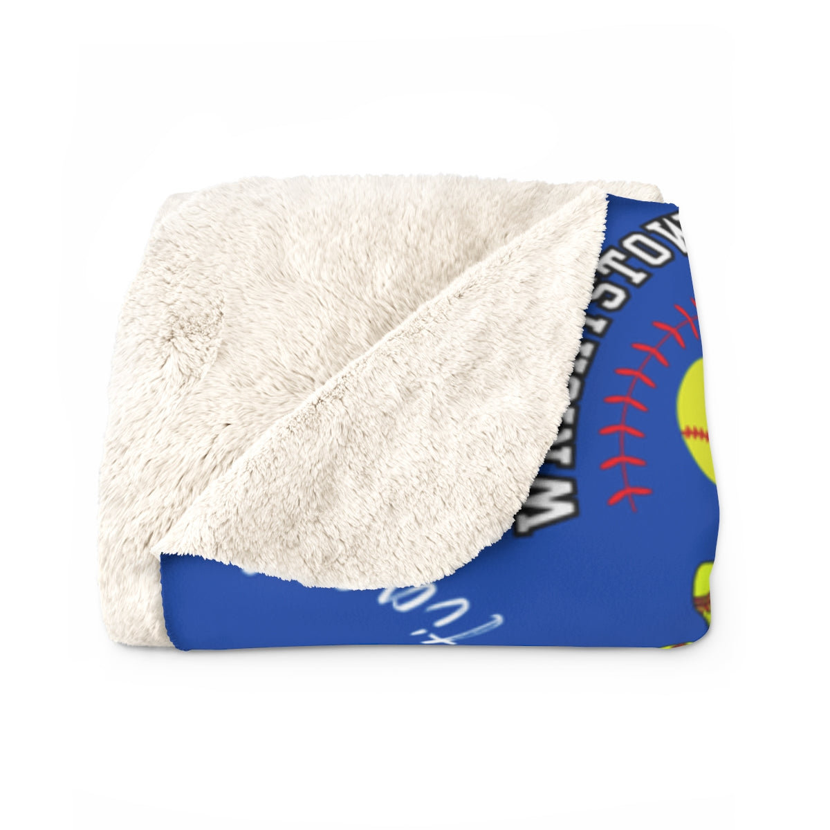 Wrightstown Softball Team Sherpa Blanket