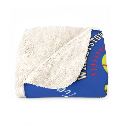 Wrightstown Softball Team Sherpa Blanket