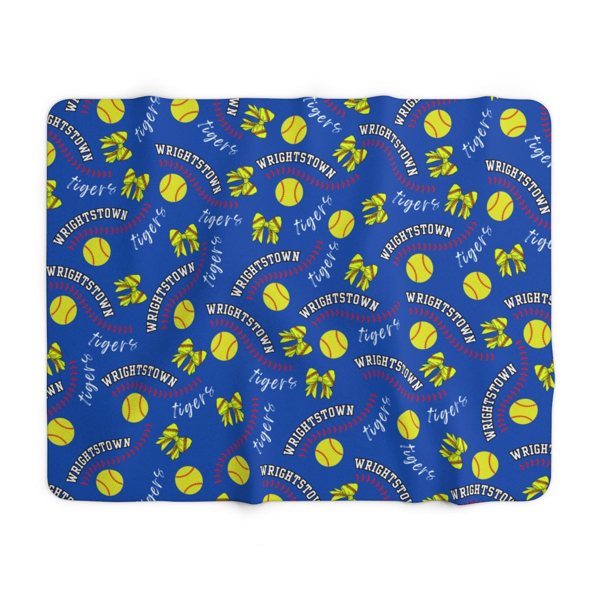 Wrightstown Softball Team Sherpa Blanket